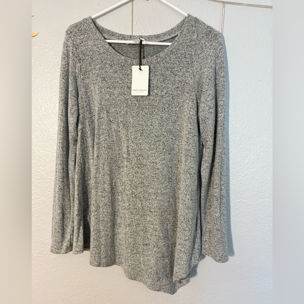 NWT grey sweater